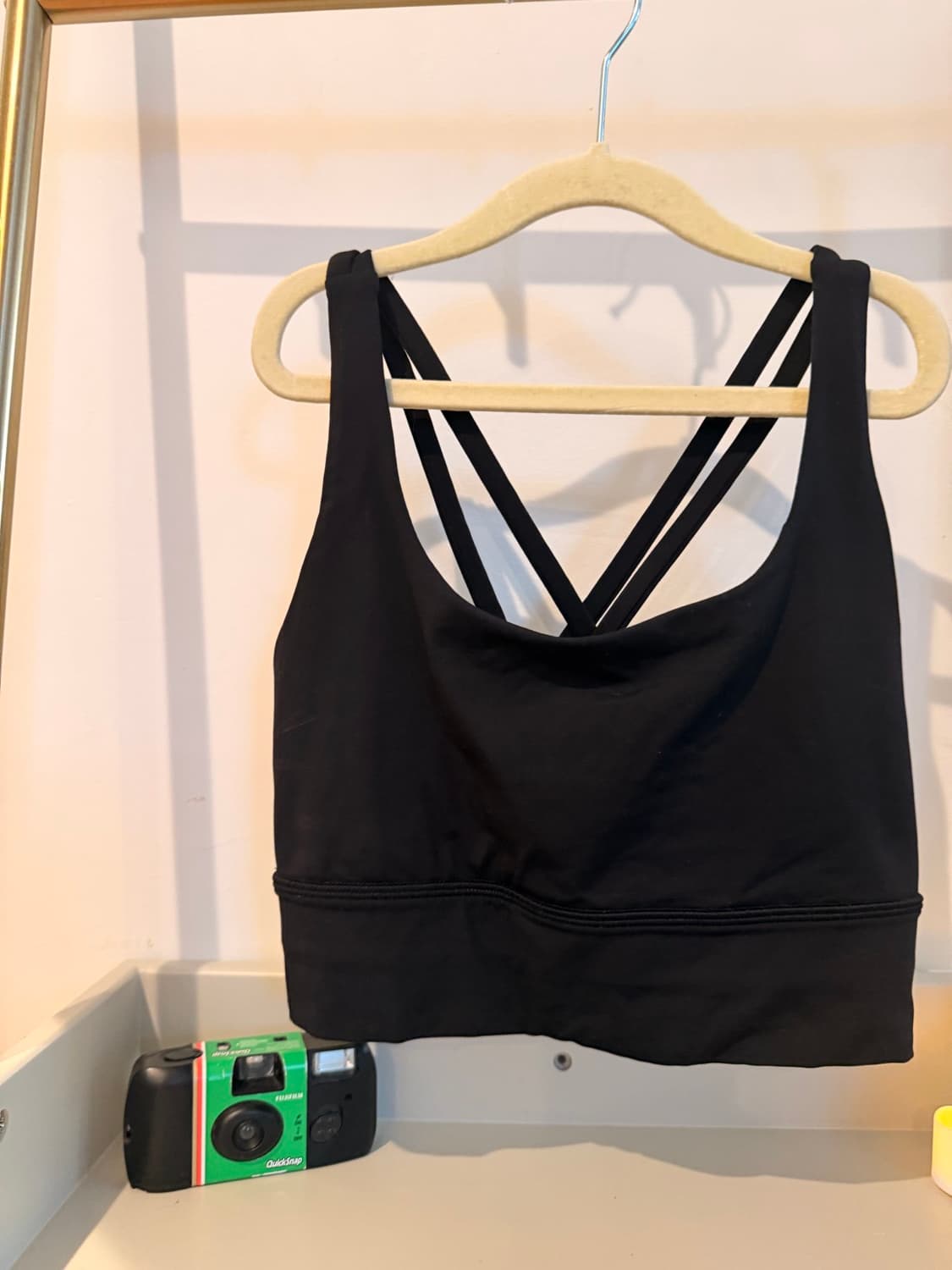 Energy Longline Bra in Black