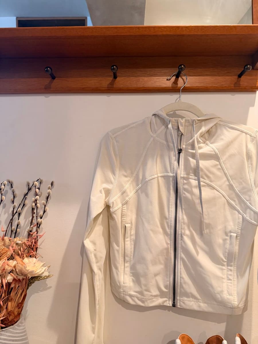 Define Jacket with Gold Detail in Bone