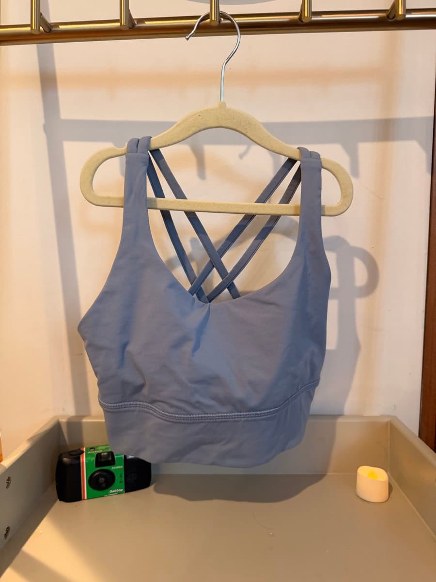 Energy Bra in Chambray