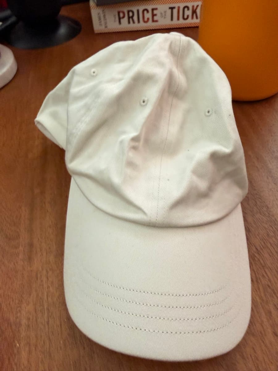 Structured Classic Ball Cap in Bone