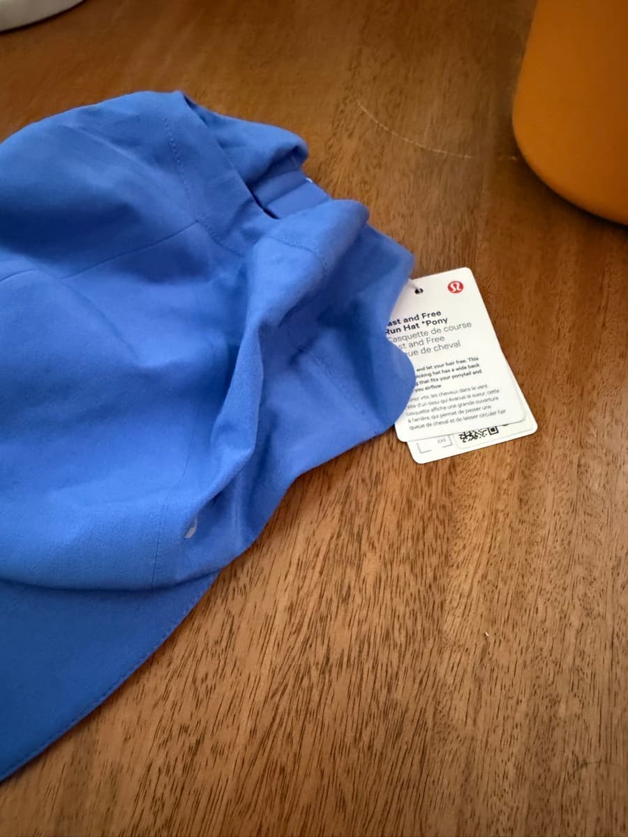 Fast and Free Run Hat Pony in Wild Indigo