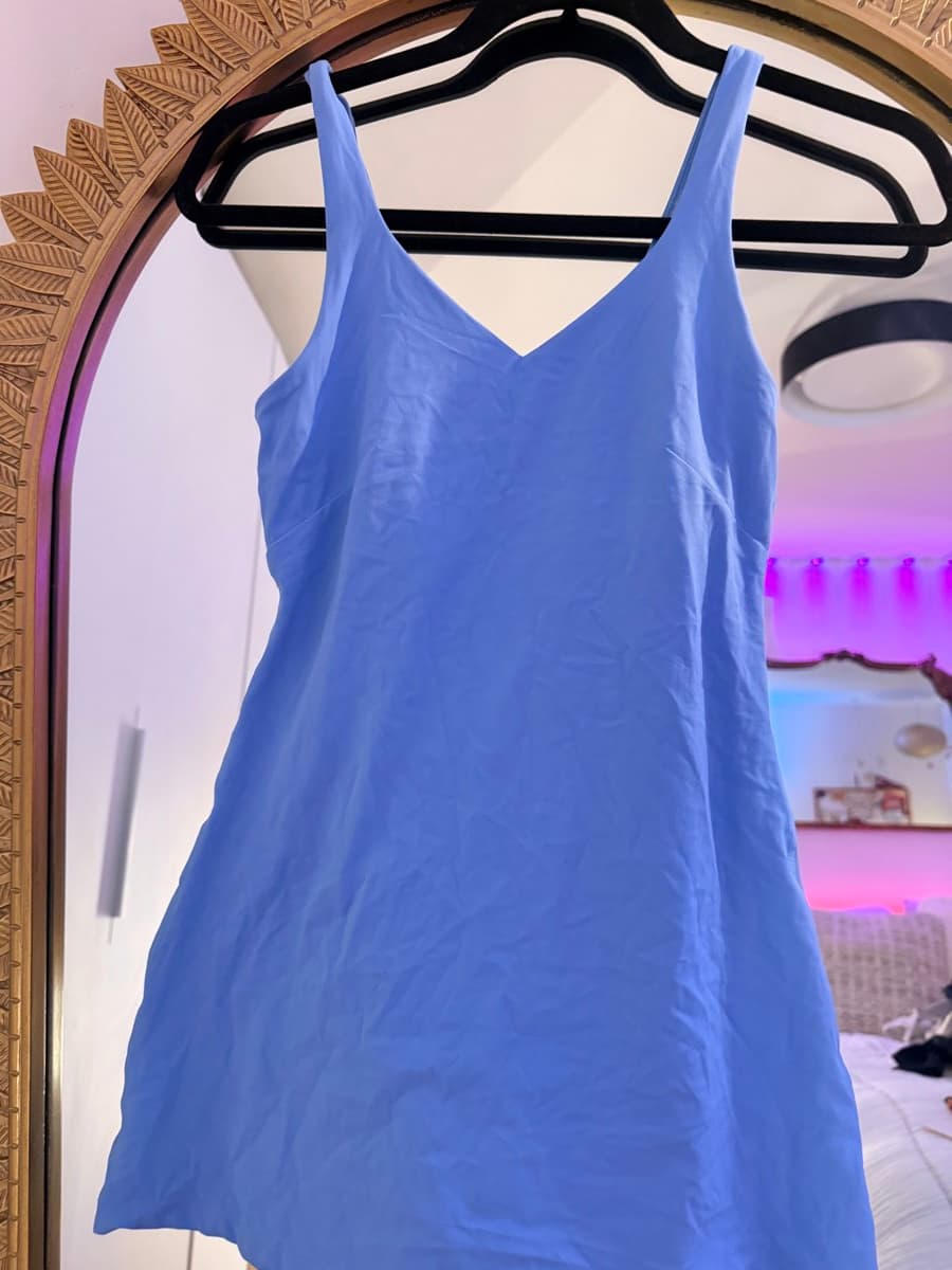 Align Dress in Oasis Blue