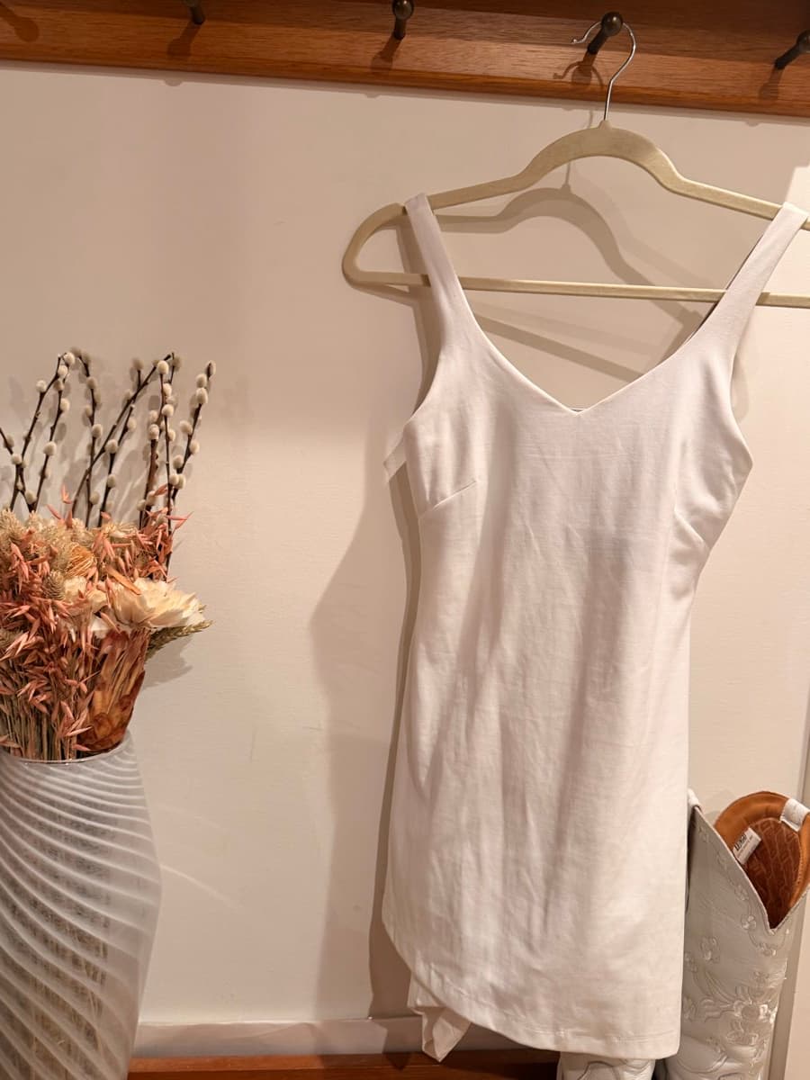 Align Dress in White