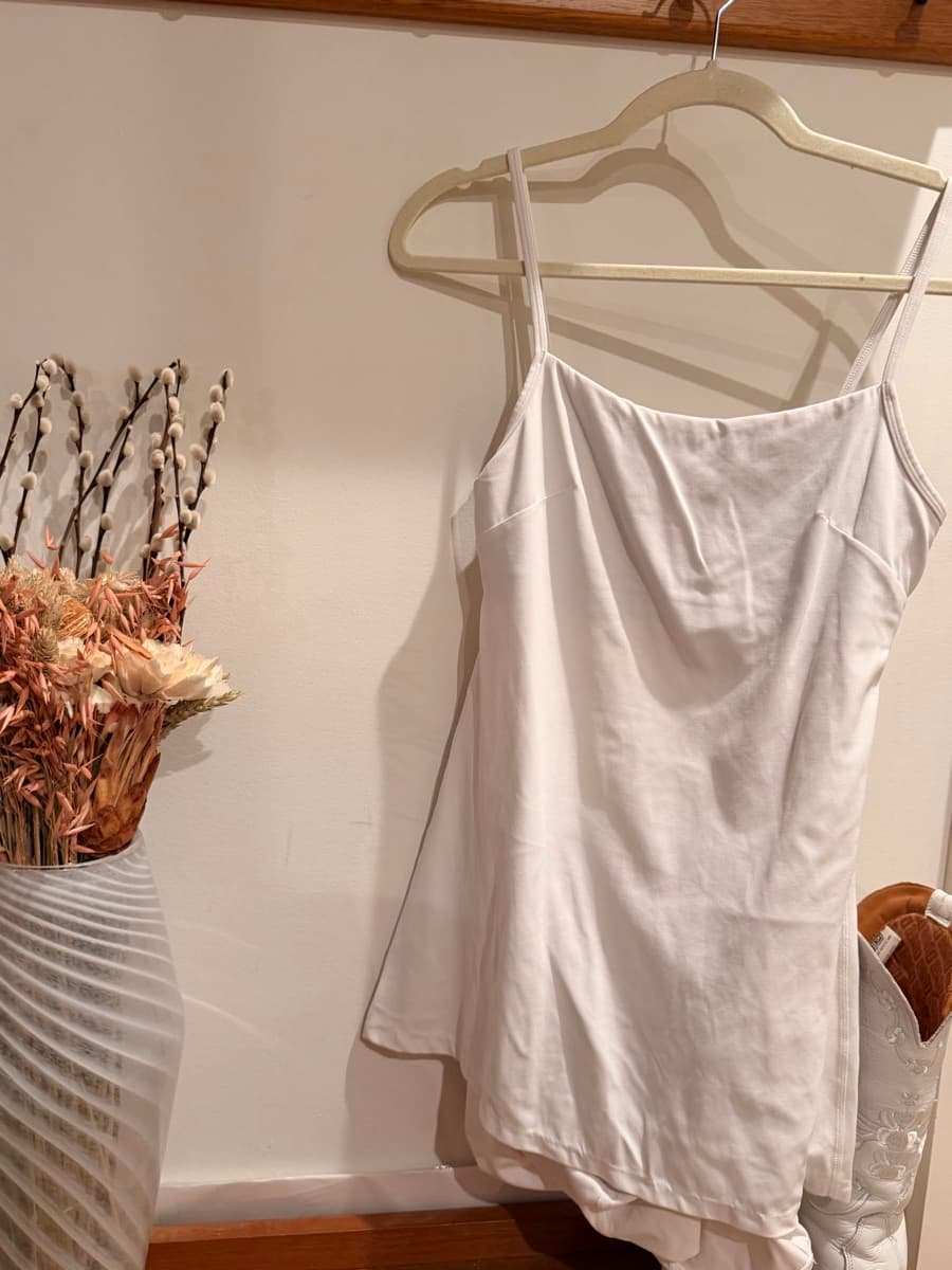 Align Cami Strap Dress in White