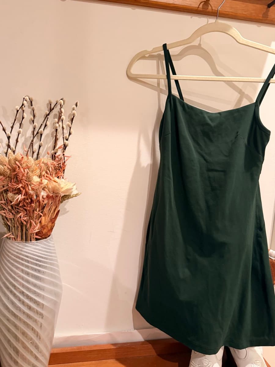 Align Cami Strap Dress in Legacy Green