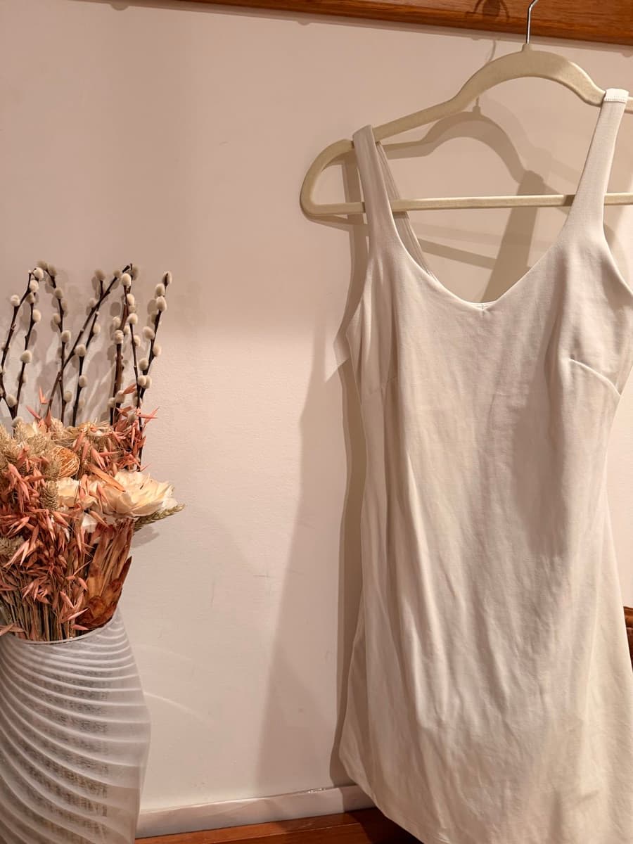 Align Dress in Bone