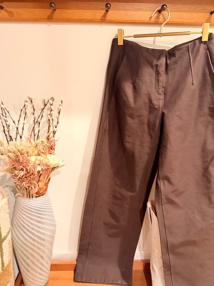 Utilitech Relaxed-Fit Mid-Rise Trouser in Espresso
