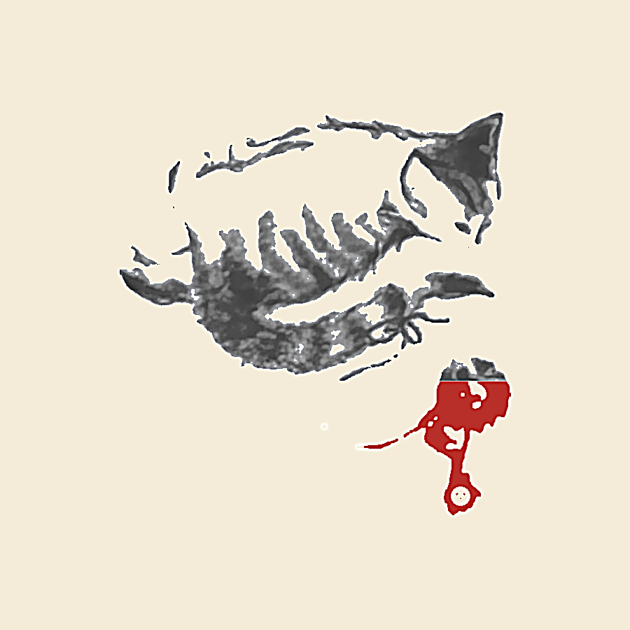 Cat and toy tattoo line art.